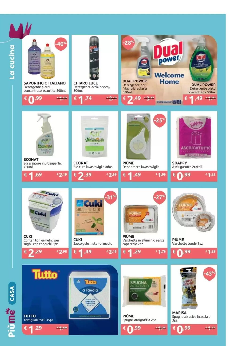 Volantino promozionale PiùMe  valide dal 09/03/2026 - Pagina 6.