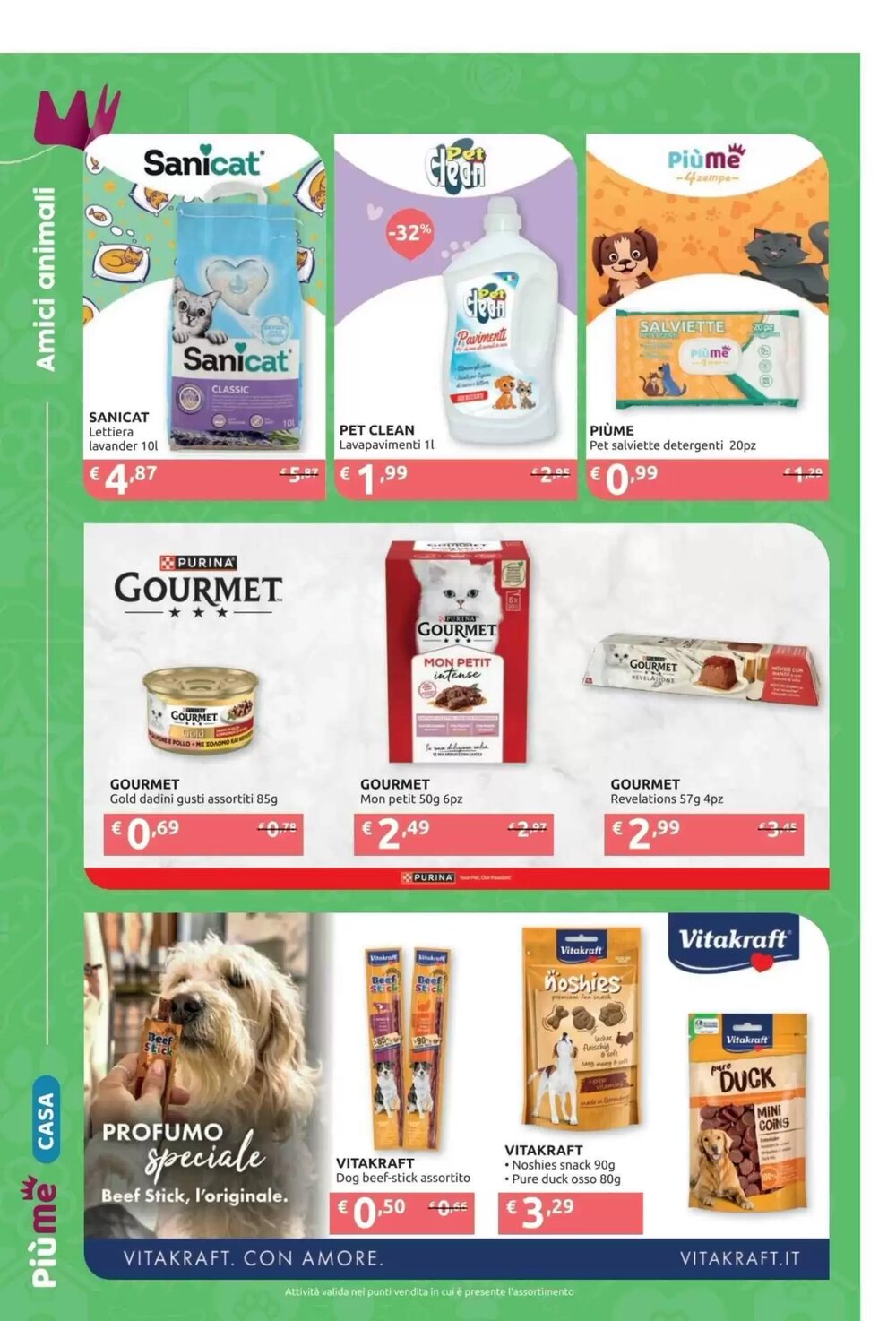 Volantino promozionale PiùMe  valide dal 09/03/2026 - Pagina 8.