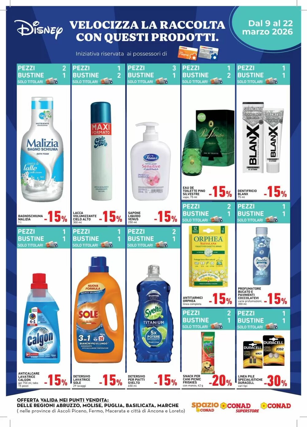 Volantino promozionale Conad  valide dal 09/03/2026 - Pagina 4.