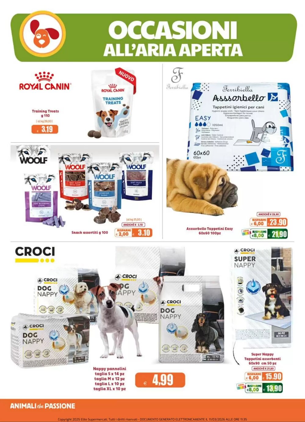 Volantino promozionale Elite Pet  valide dal 11/03/2026 - Pagina 13.