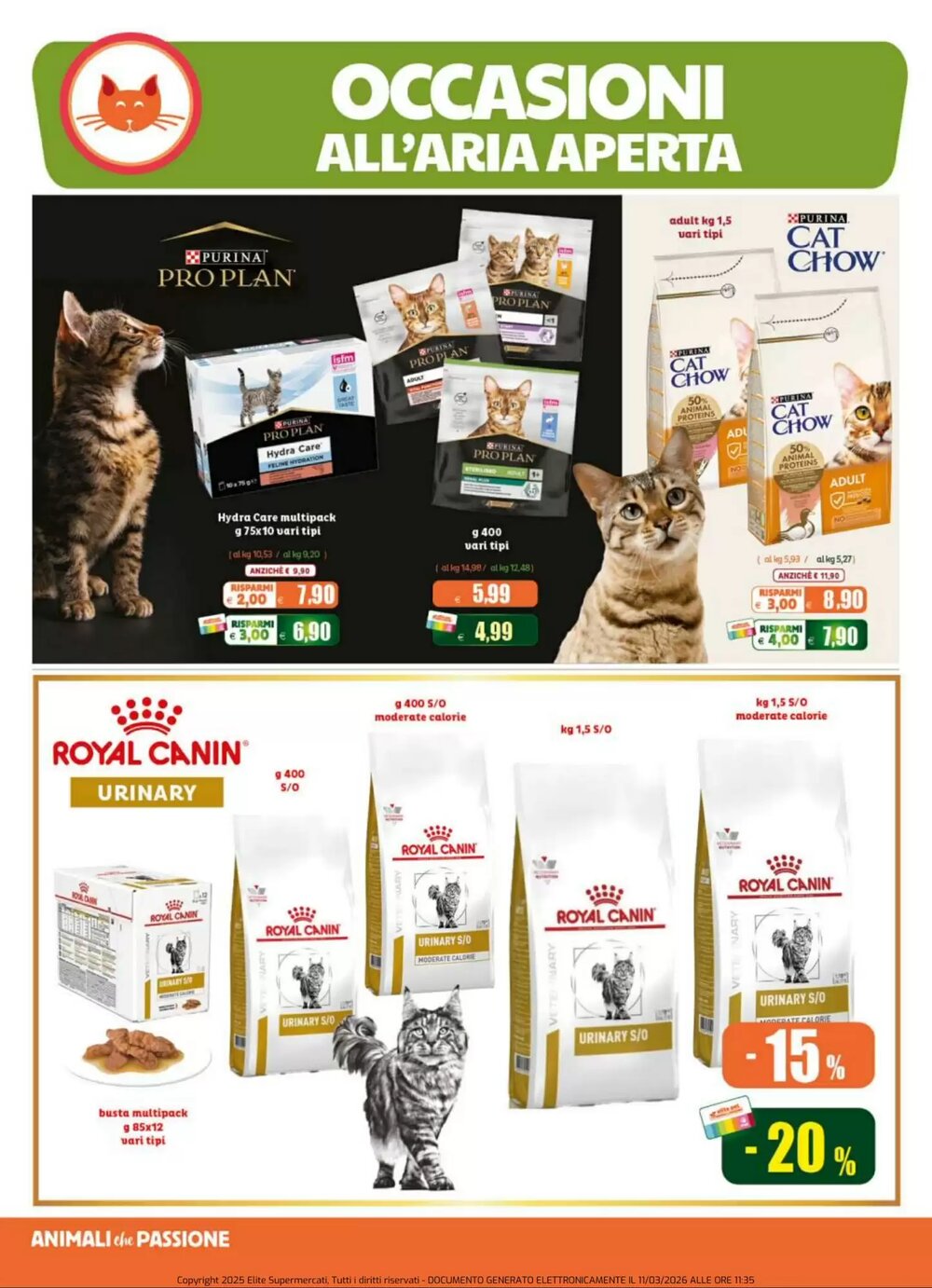 Volantino promozionale Elite Pet  valide dal 11/03/2026 - Pagina 15.