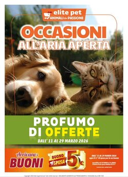 Volantino promozionale Elite Pet  valide dal 11/03/2026