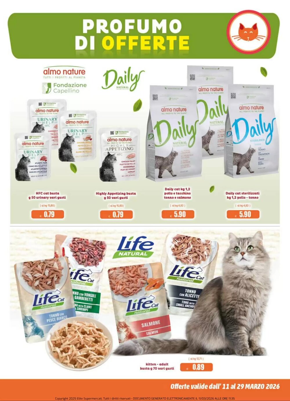 Volantino promozionale Elite Pet  valide dal 11/03/2026 - Pagina 3.