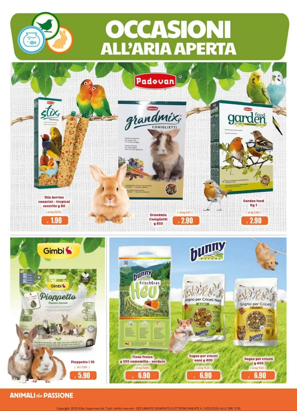 Volantino promozionale Elite Pet  valide dal 11/03/2026 - Pagina 6.