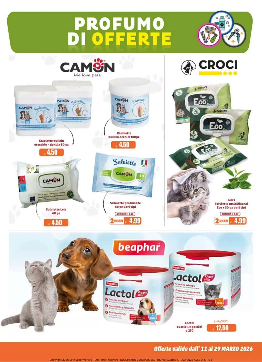 Volantino promozionale Elite Pet  valide dal 11/03/2026 - Pagina 7.