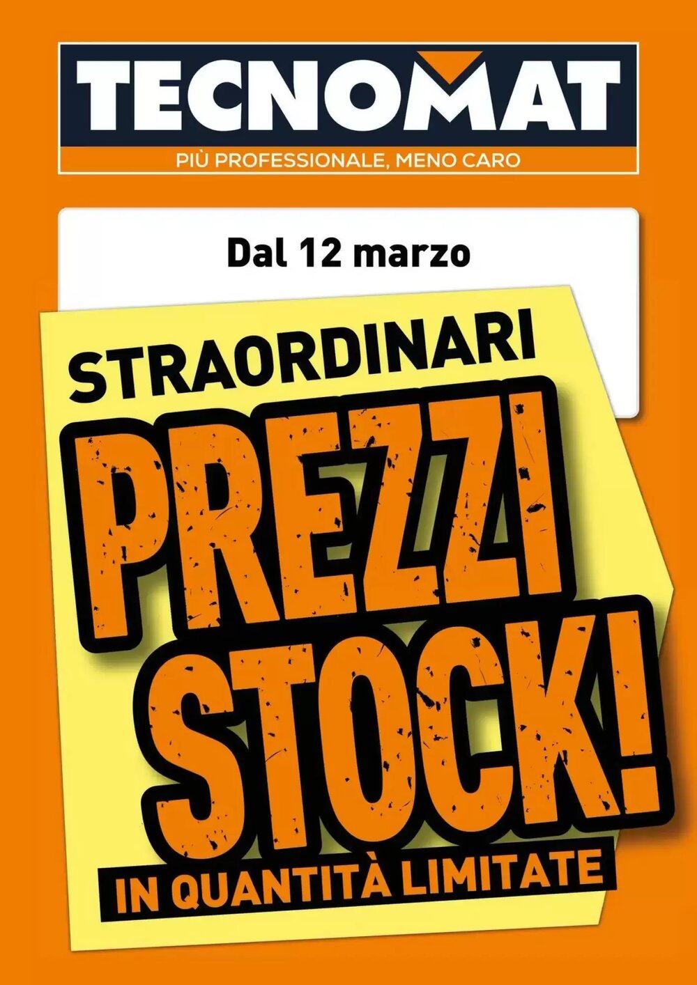 Volantino promozionale Tecnomat  valide dal 11/03/2026 - Pagina 1.