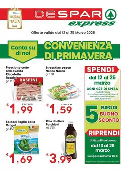 Volantino promozionale Despar  valide dal 12/03/2026