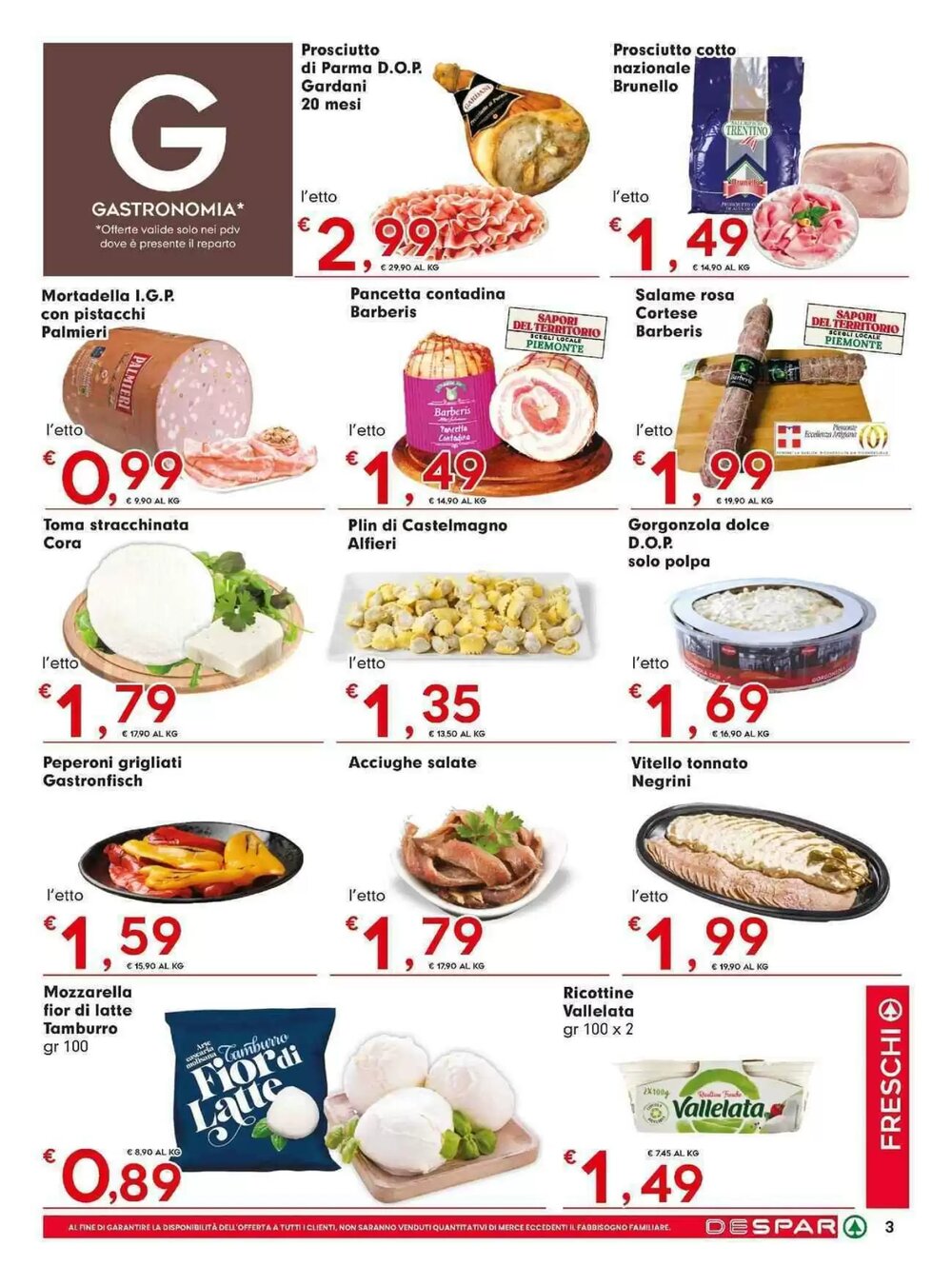 Volantino promozionale Despar  valide dal 12/03/2026 - Pagina 3.