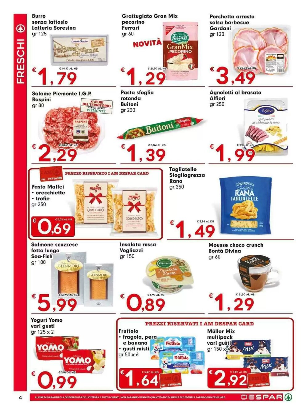 Volantino promozionale Despar  valide dal 12/03/2026 - Pagina 4.