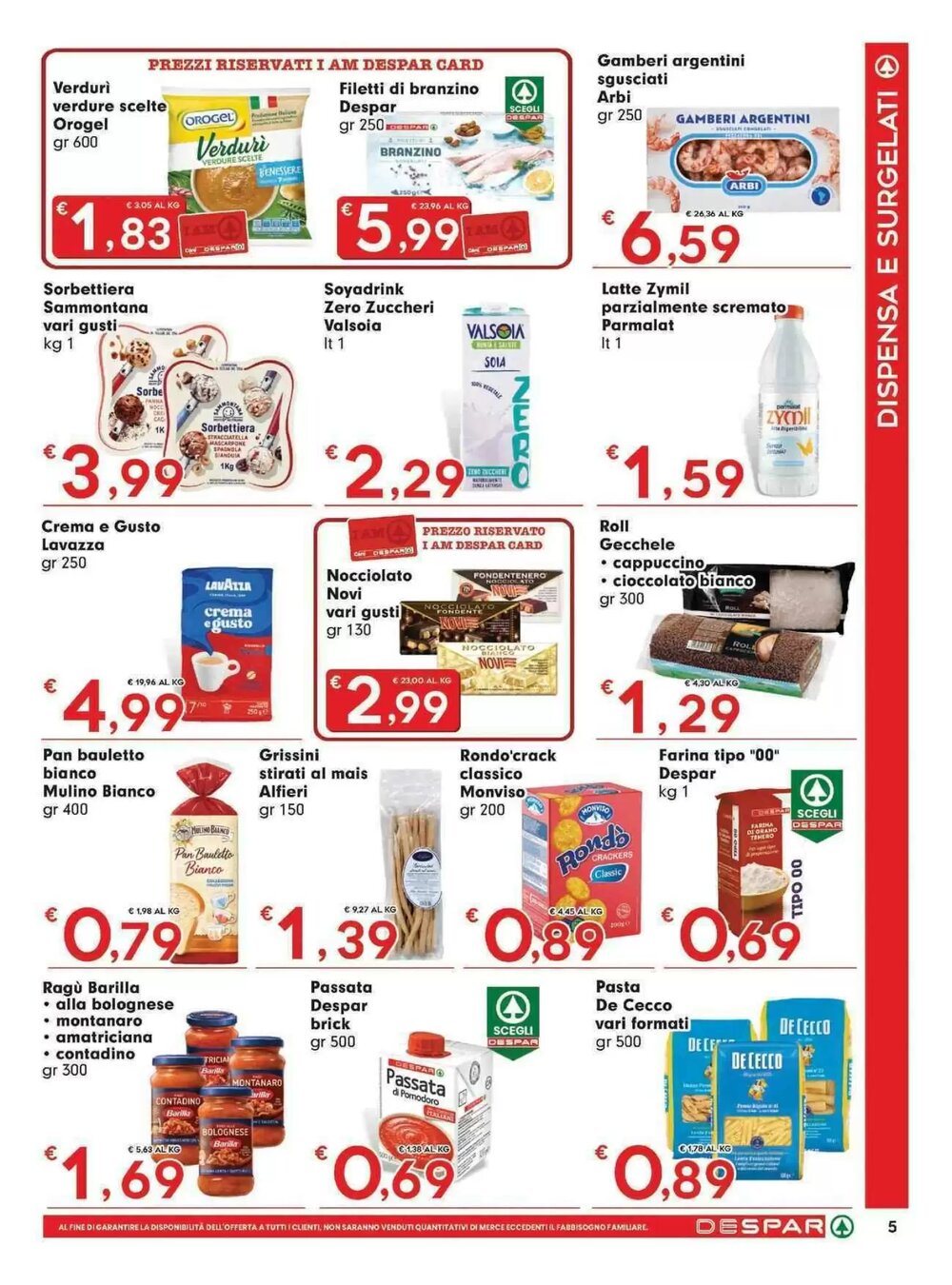 Volantino promozionale Despar  valide dal 12/03/2026 - Pagina 5.