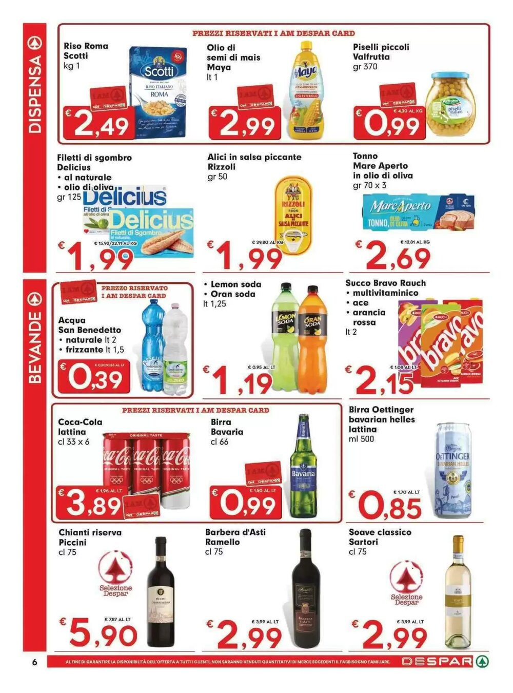 Volantino promozionale Despar  valide dal 12/03/2026 - Pagina 6.