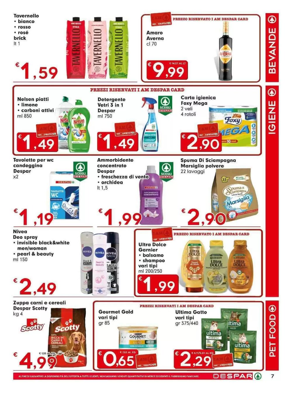 Volantino promozionale Despar  valide dal 12/03/2026 - Pagina 7.