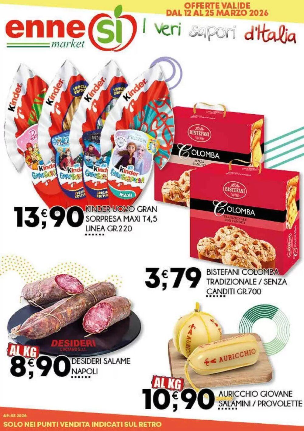Volantino promozionale Enne Market  valide dal 12/03/2026 - Pagina 1.