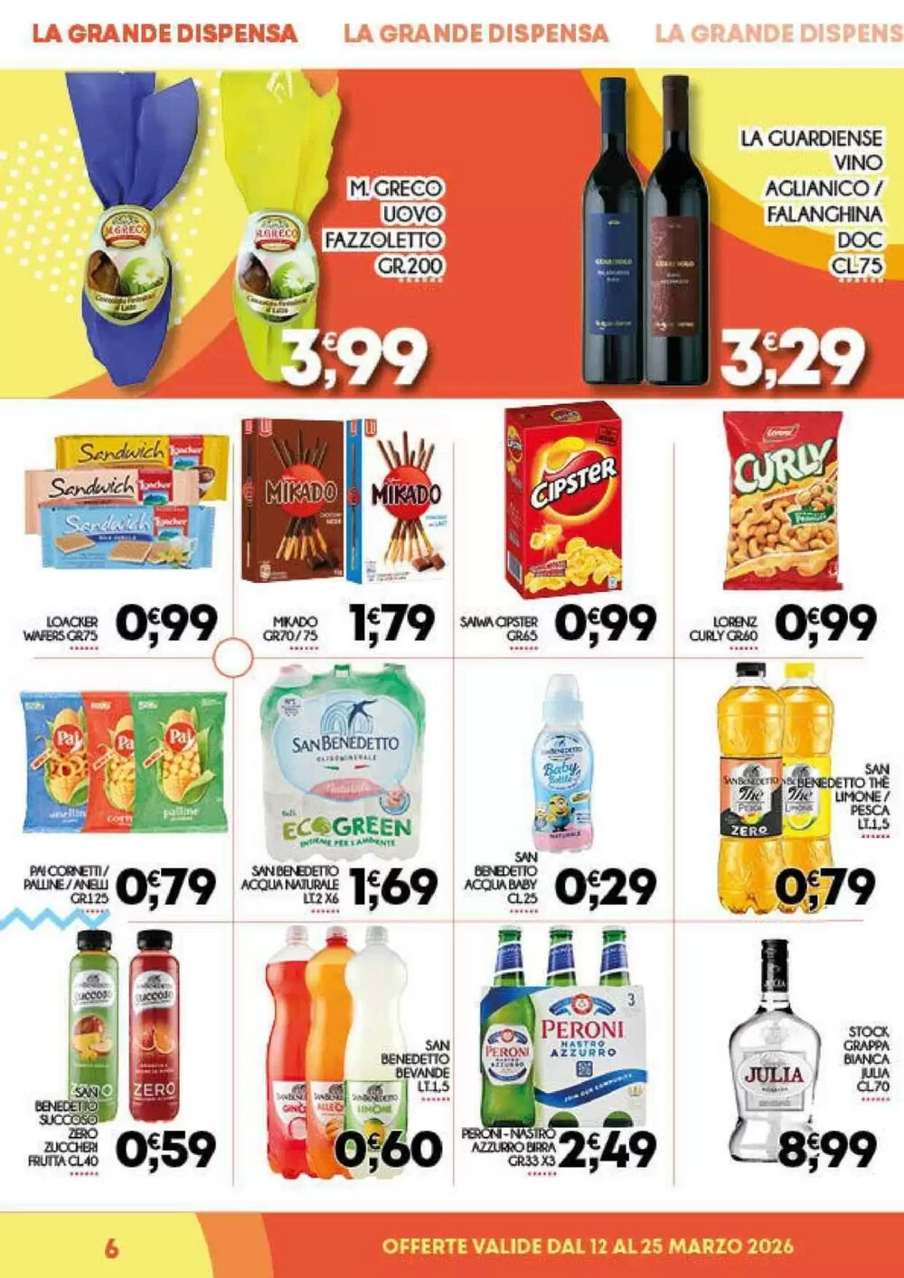 Volantino promozionale Enne Market  valide dal 12/03/2026 - Pagina 6.