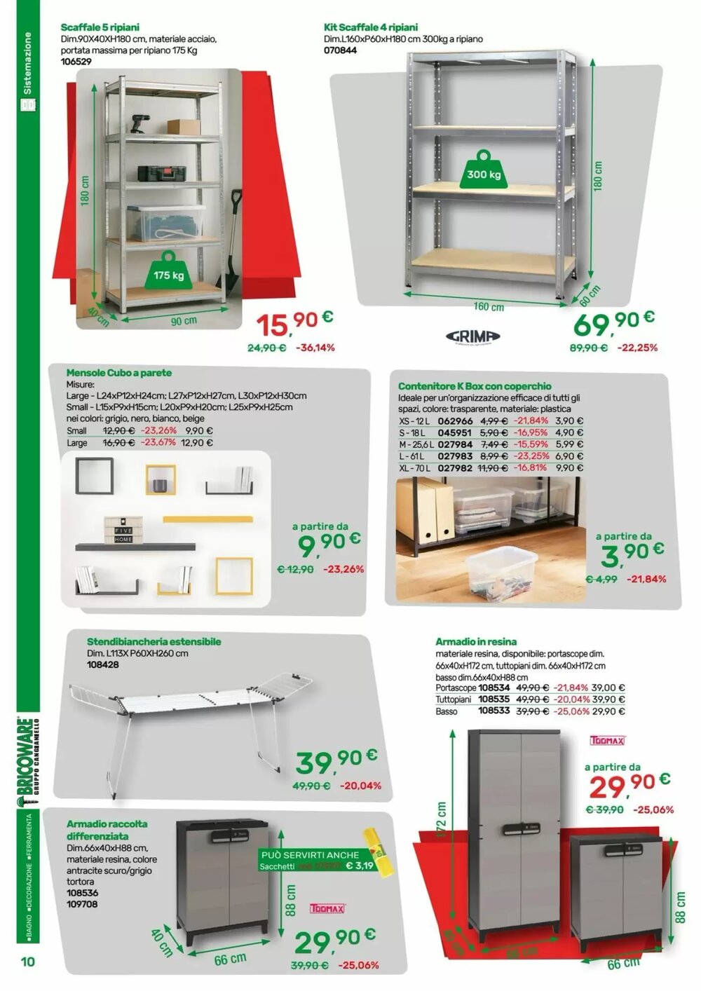 Volantino promozionale Bricoware  valide dal 12/03/2026 - Pagina 11.