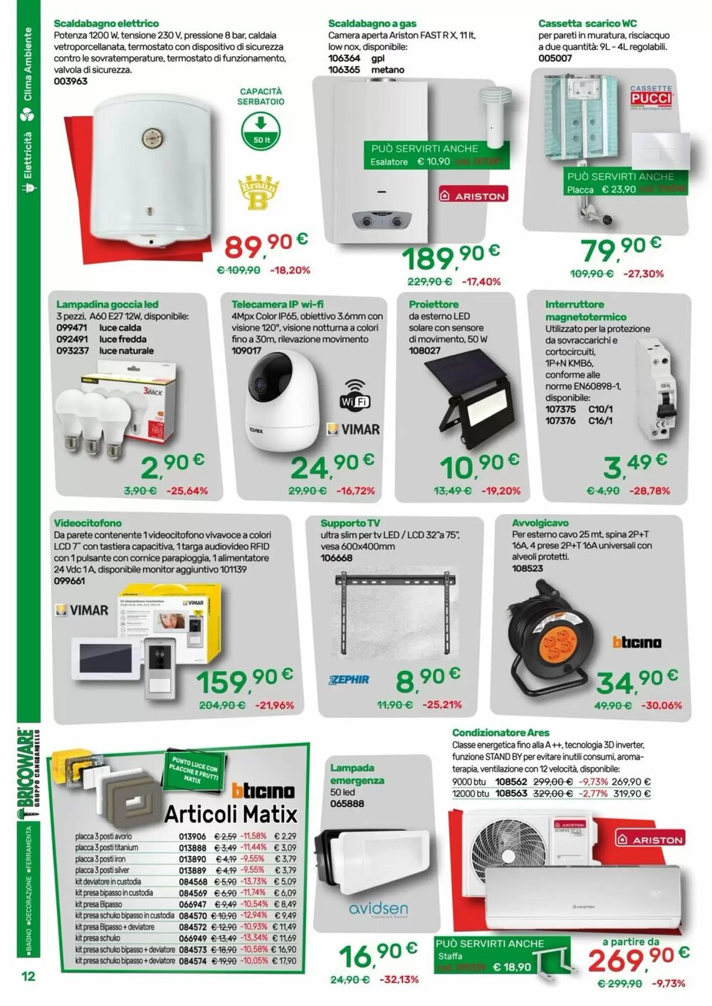 Volantino promozionale Bricoware  valide dal 12/03/2026 - Pagina 12.