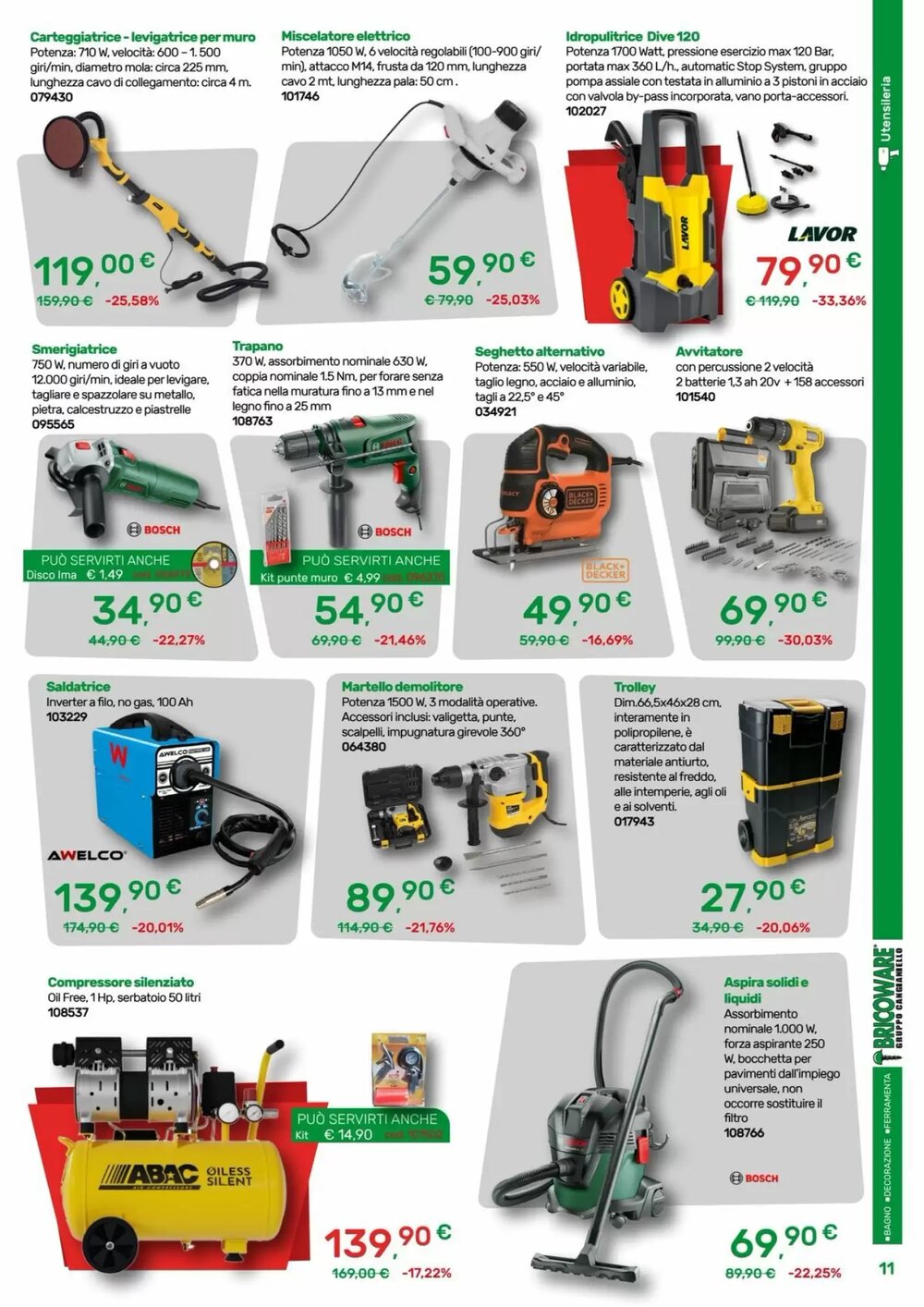 Volantino promozionale Bricoware  valide dal 12/03/2026 - Pagina 13.