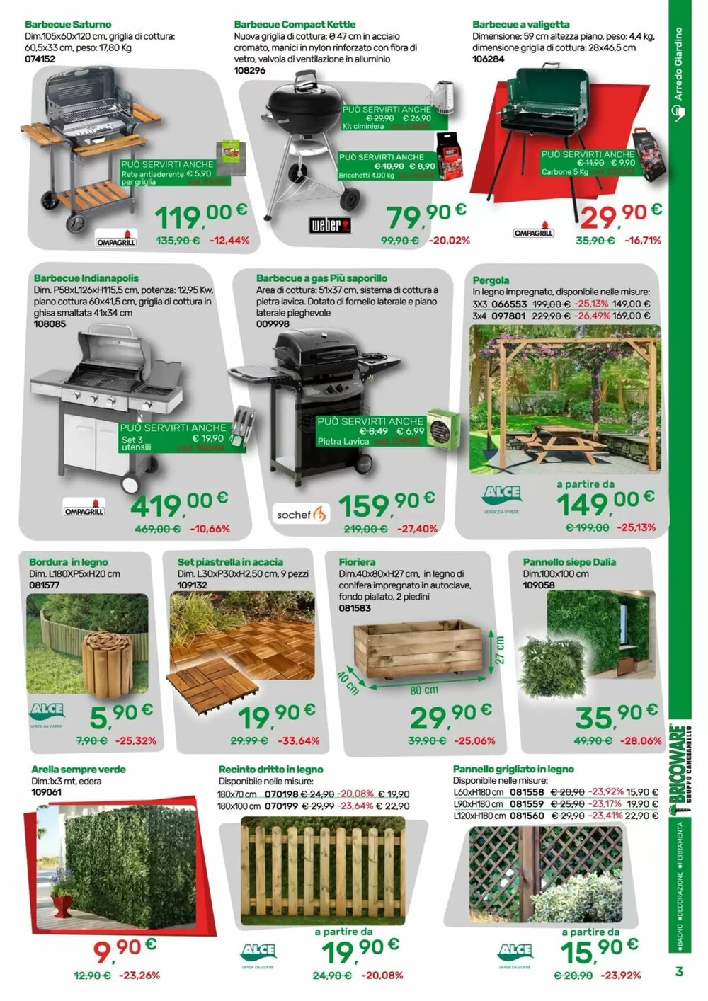 Volantino promozionale Bricoware  valide dal 12/03/2026 - Pagina 3.