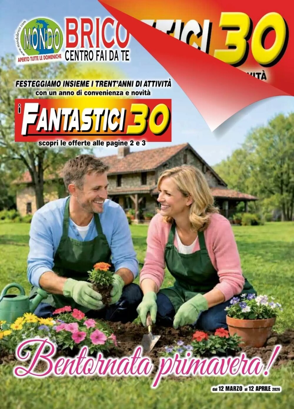 Volantino promozionale Mondo Brico  valide dal 12/03/2026 - Pagina 1.