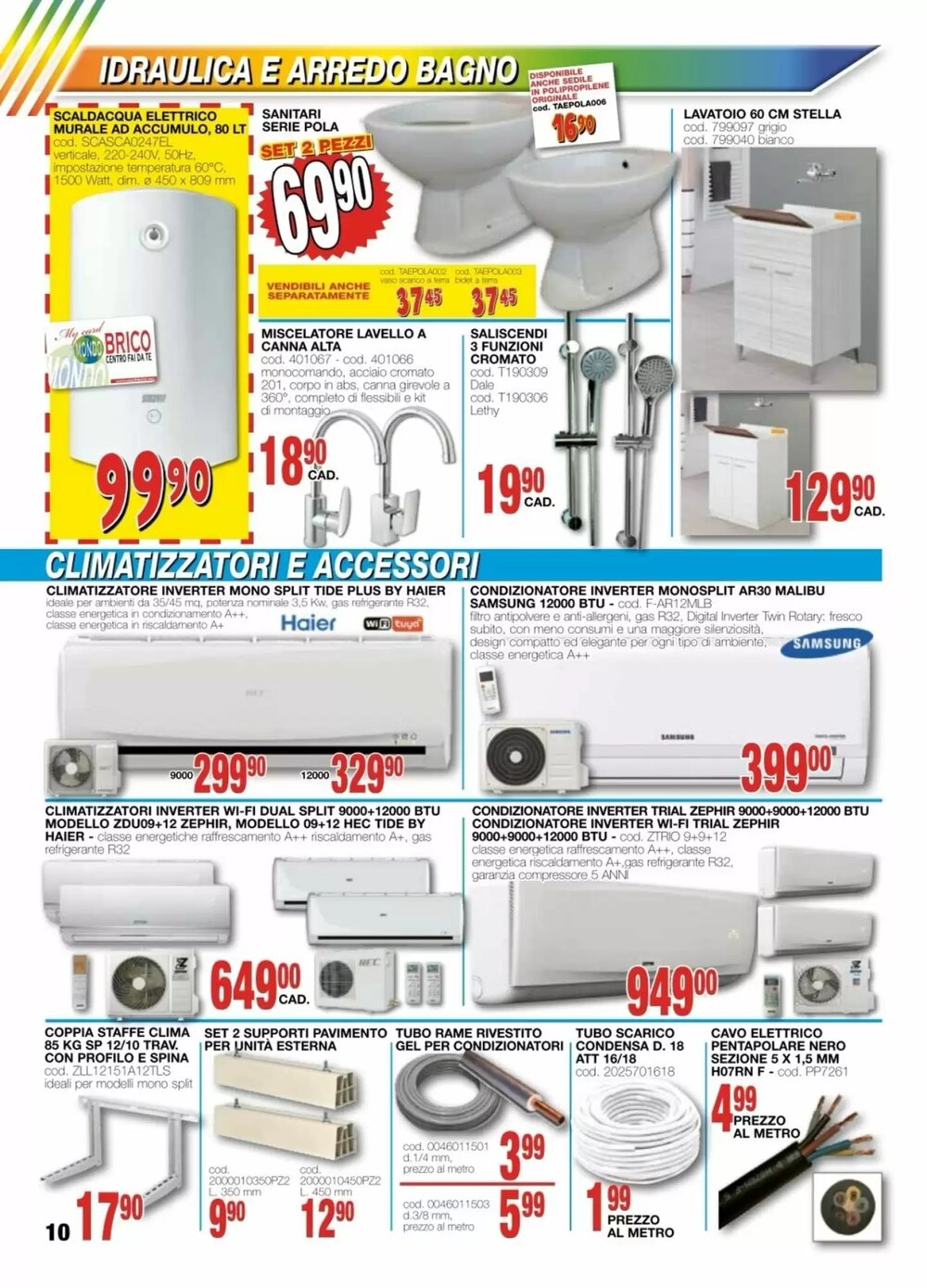 Volantino promozionale Mondo Brico  valide dal 12/03/2026 - Pagina 10.