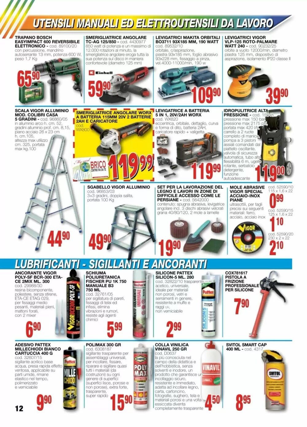 Volantino promozionale Mondo Brico  valide dal 12/03/2026 - Pagina 12.