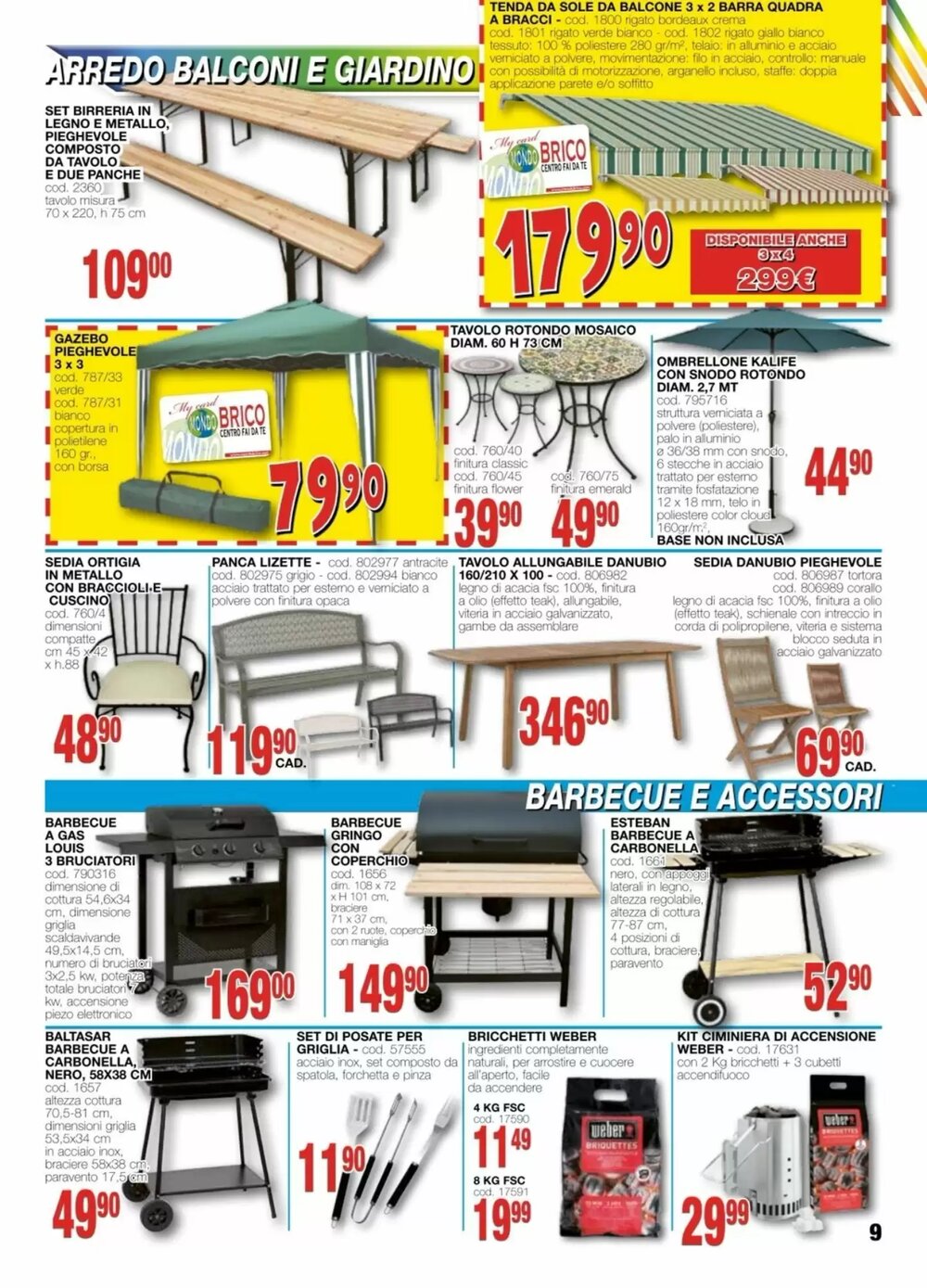 Volantino promozionale Mondo Brico  valide dal 12/03/2026 - Pagina 9.