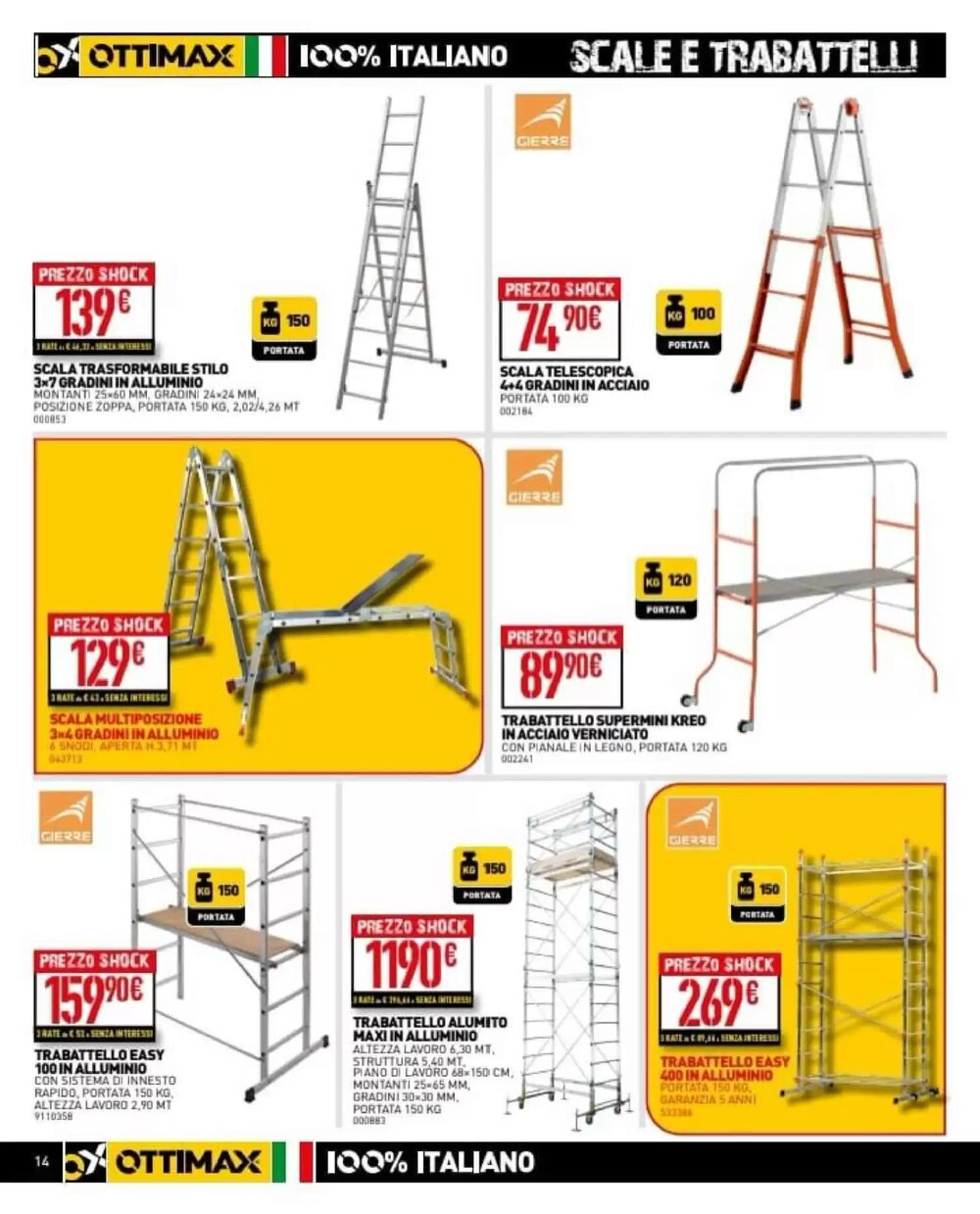 Volantino promozionale Ottimax  valide dal 16/03/2026 - Pagina 14.
