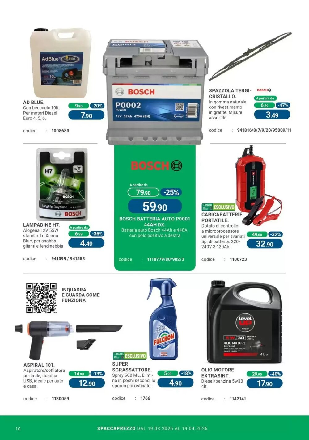 Volantino promozionale Cfadda  valide dal 18/03/2026 - Pagina 10.