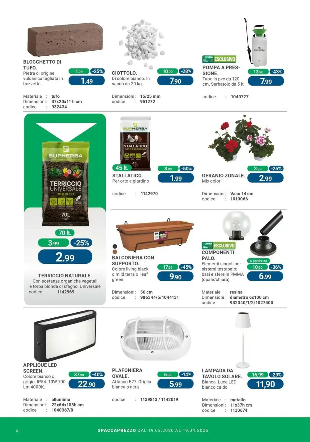 Volantino promozionale Cfadda  valide dal 18/03/2026 - Pagina 4.