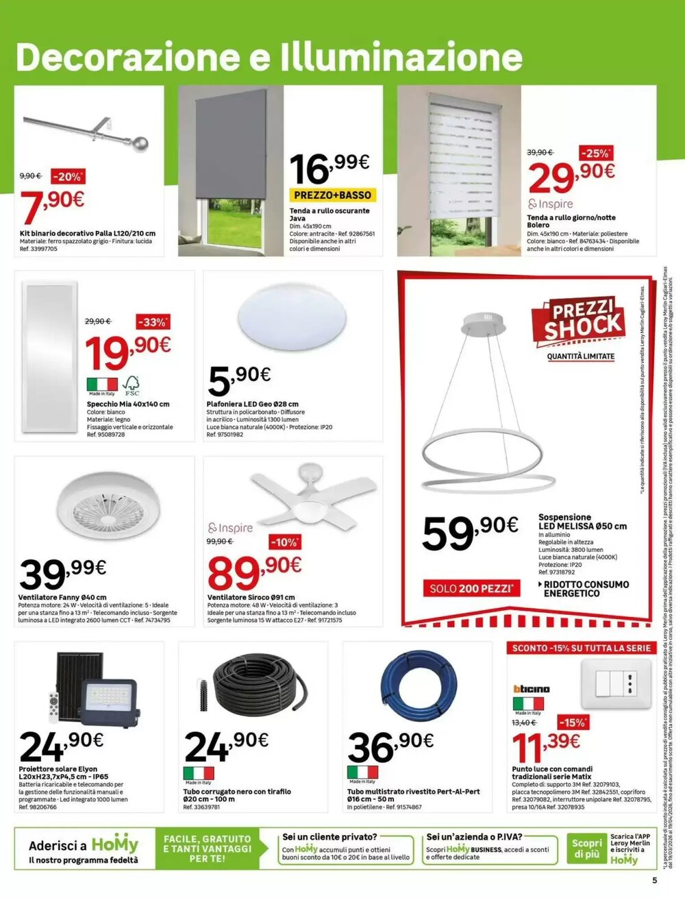 Volantino promozionale Leroy Merlin  valide dal 18/03/2026 - Pagina 5.