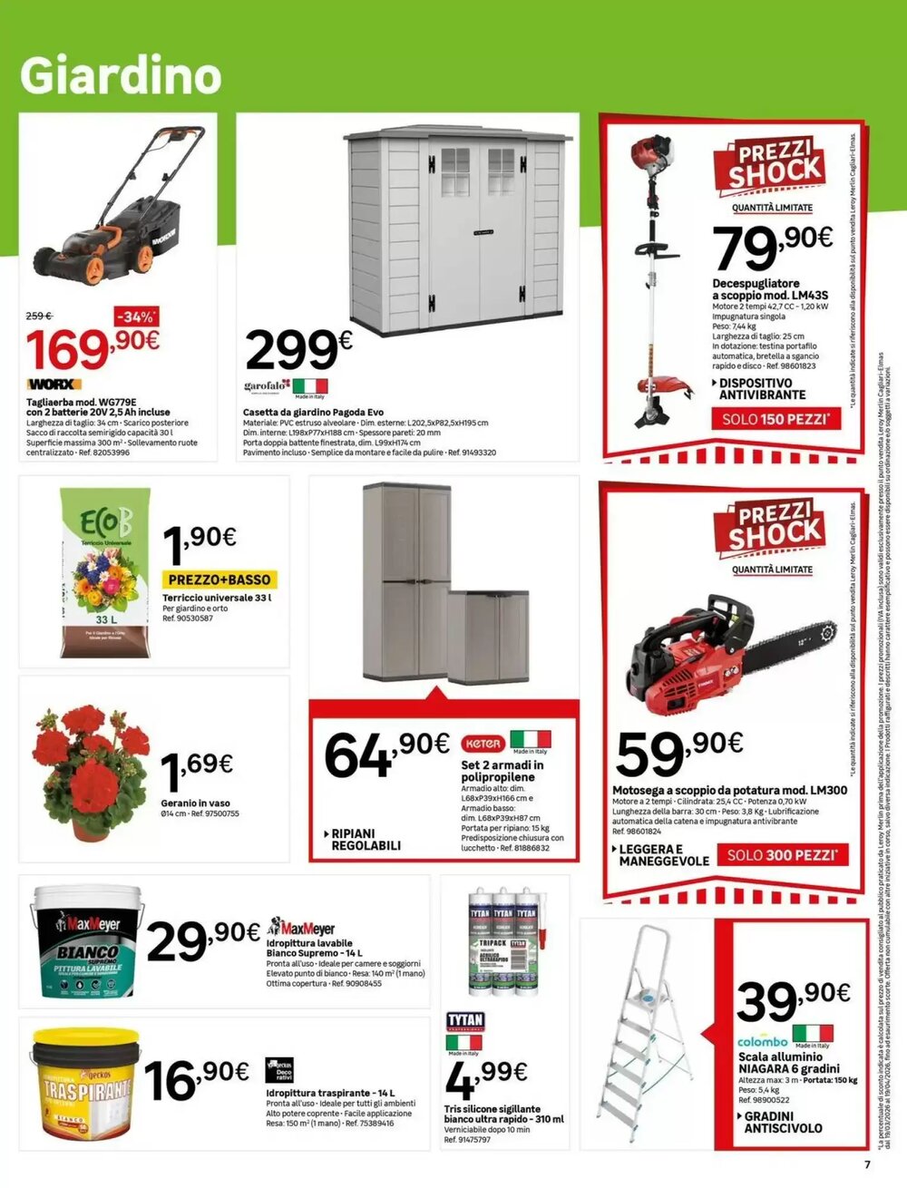 Volantino promozionale Leroy Merlin  valide dal 18/03/2026 - Pagina 7.