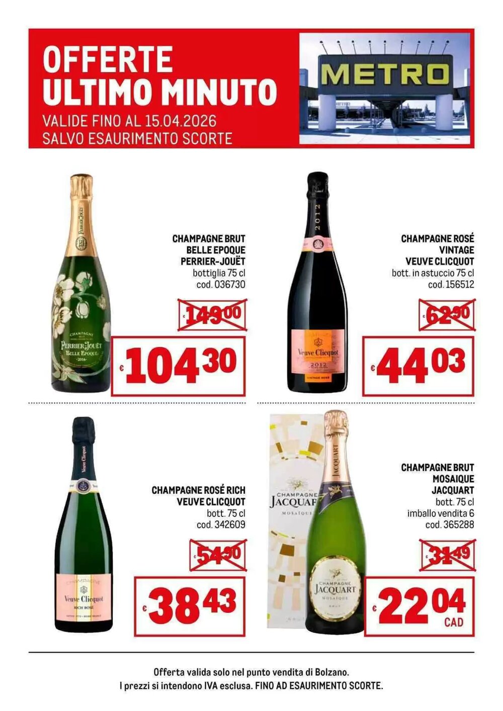 Volantino promozionale Metro  valide dal 18/03/2026 - Pagina 1.