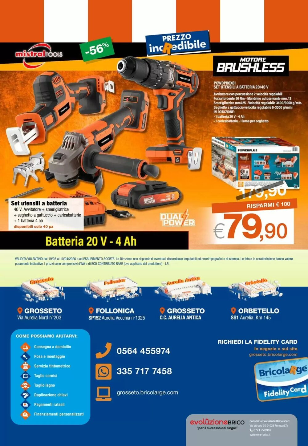 Volantino promozionale BricolaRge  valide dal 19/03/2026 - Pagina 12.