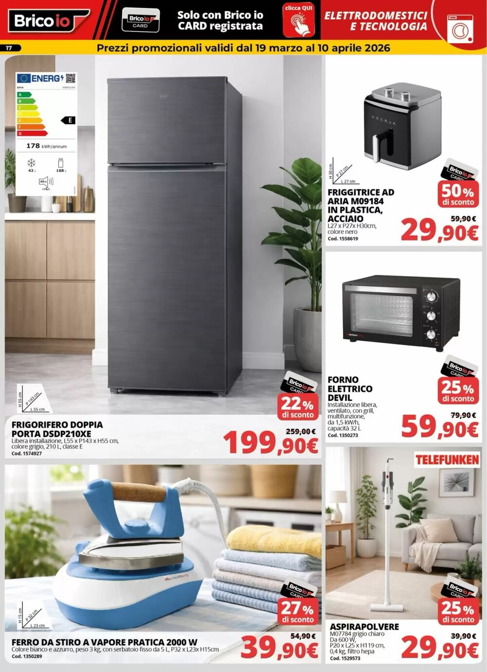 Volantino promozionale Brico Io  valide dal 19/03/2026 - Pagina 17.