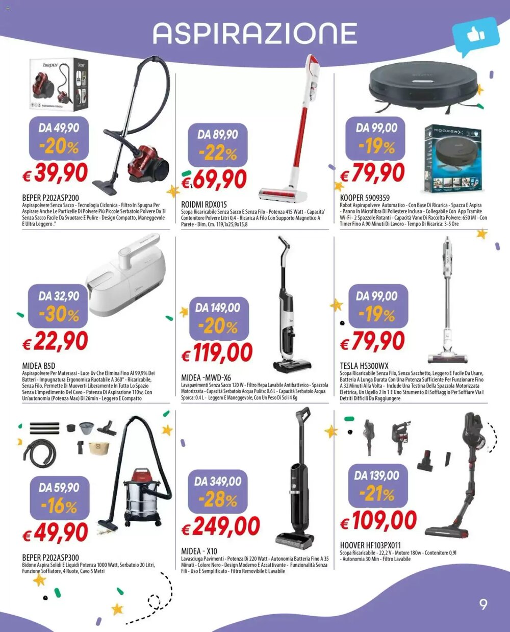 Volantino promozionale Galassia  valide dal 23/03/2026 - Pagina 9.