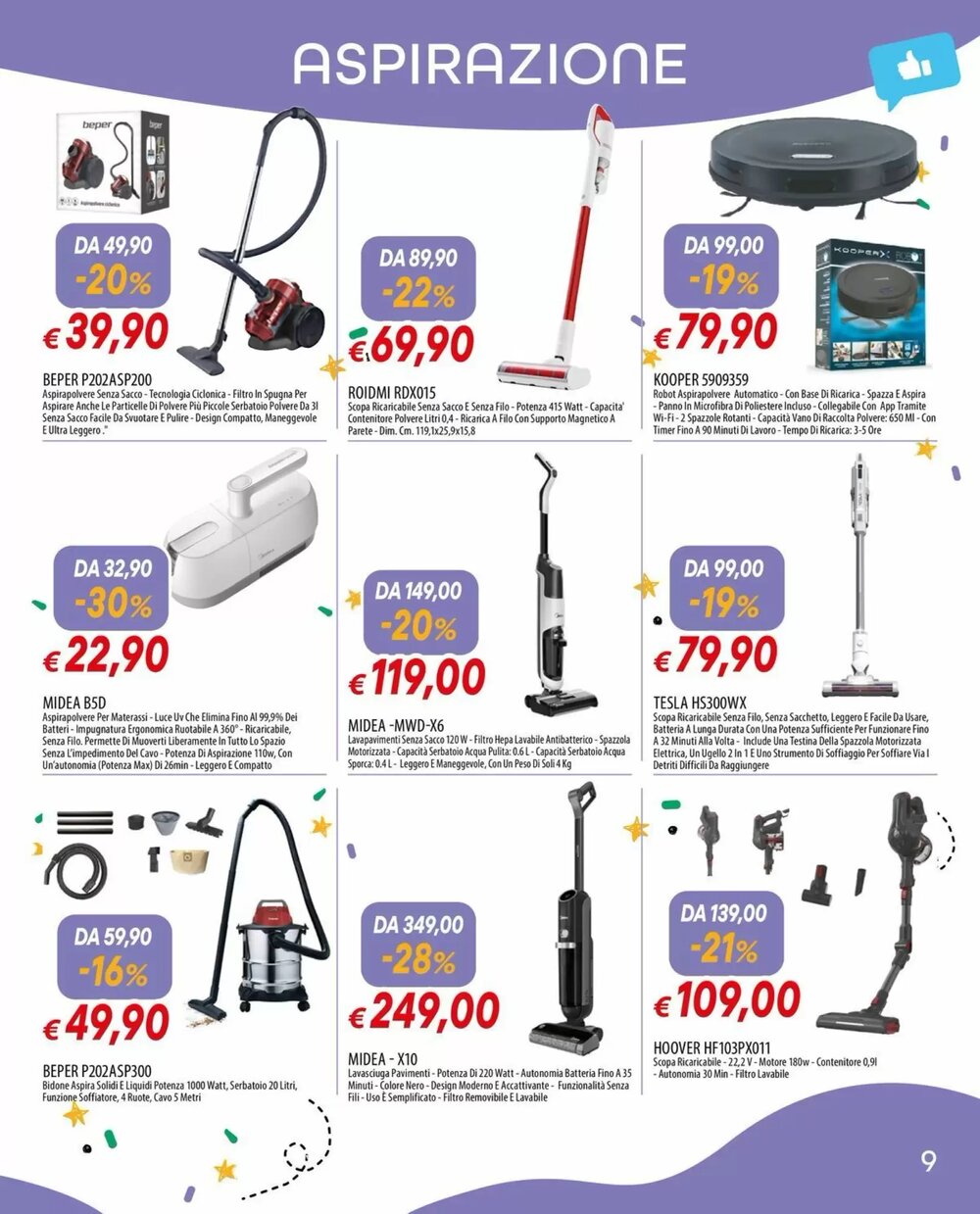 Volantino promozionale IperFamila  valide dal 23/03/2026 - Pagina 9.