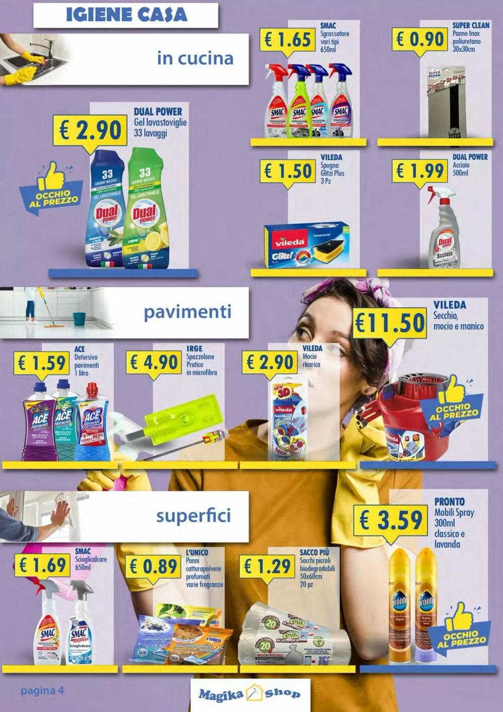 Volantino promozionale Magika Shop  valide dal 23/03/2026 - Pagina 4.