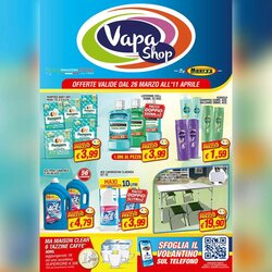 Volantino promozionale Vapashop  valide dal 26/03/2026