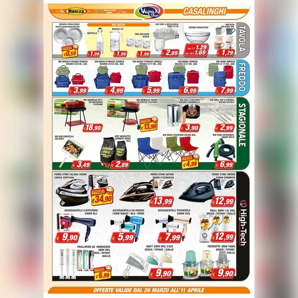 Volantino promozionale Vapashop  valide dal 26/03/2026 - Pagina 7.