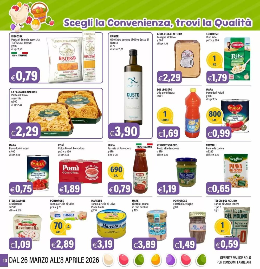 Volantino promozionale Hurrà  valide dal 26/03/2026 - Pagina 10.