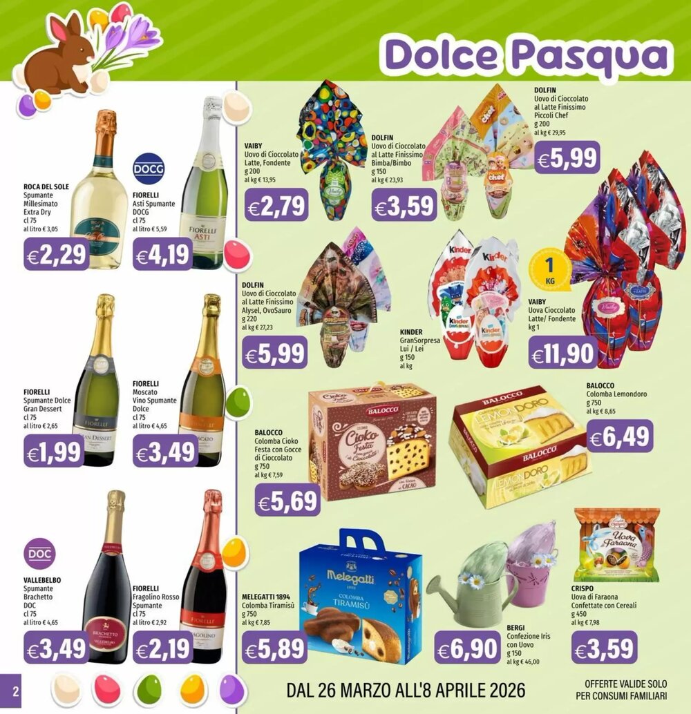 Volantino promozionale Hurrà  valide dal 26/03/2026 - Pagina 2.