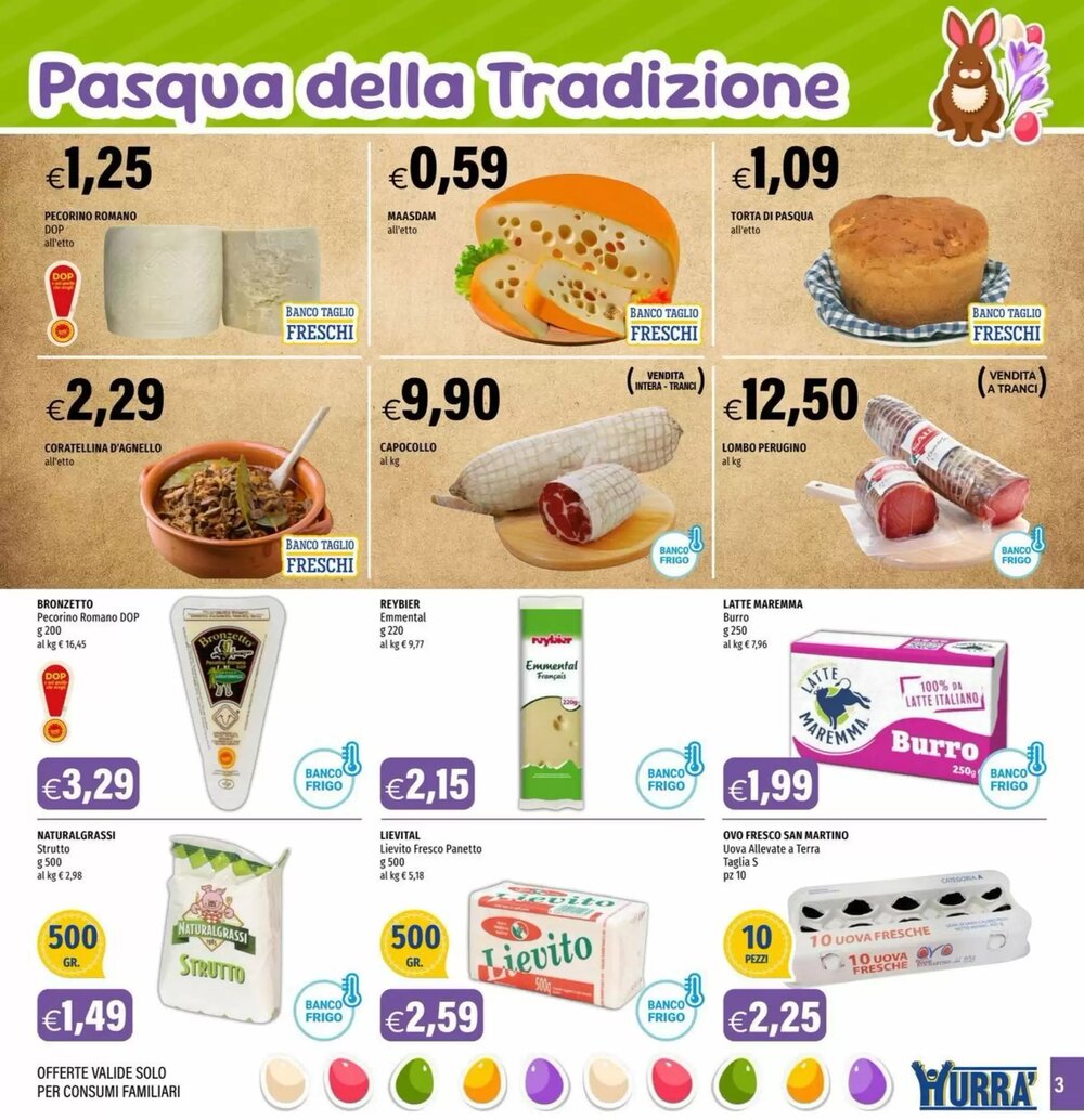 Volantino promozionale Hurrà  valide dal 26/03/2026 - Pagina 3.