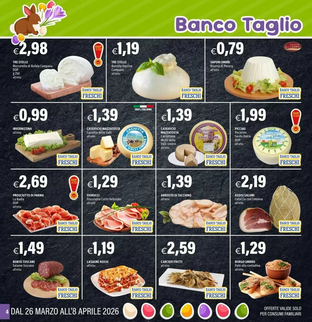 Volantino promozionale Hurrà  valide dal 26/03/2026 - Pagina 4.