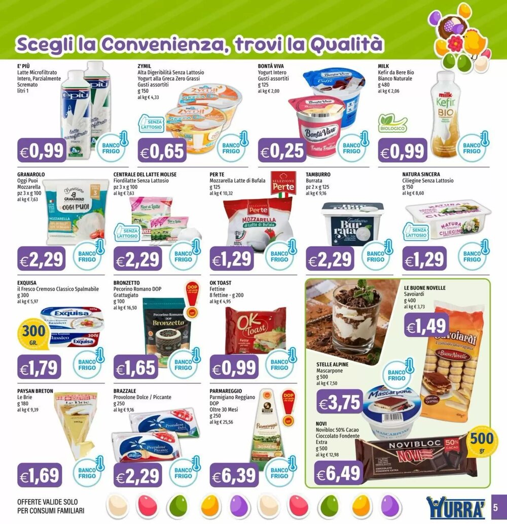 Volantino promozionale Hurrà  valide dal 26/03/2026 - Pagina 5.