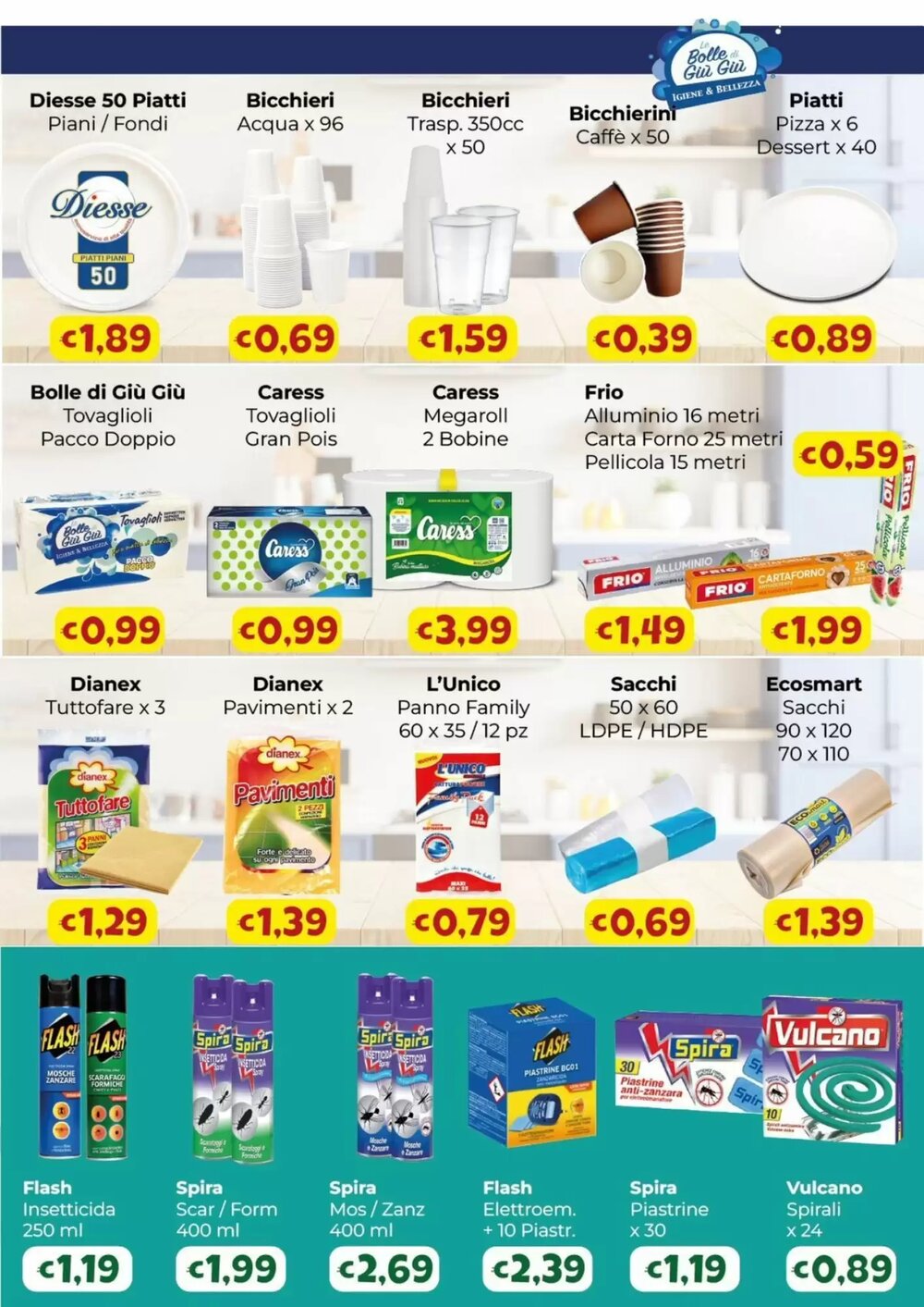 Volantino promozionale Le Bolle di Giù Giù  valide dal 26/03/2026 - Pagina 4.