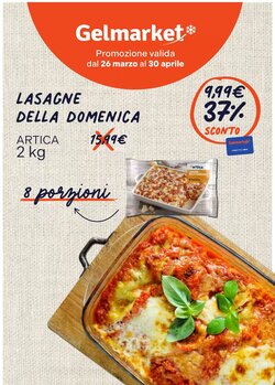Volantino promozionale Gelmarket  valide dal 26/03/2026