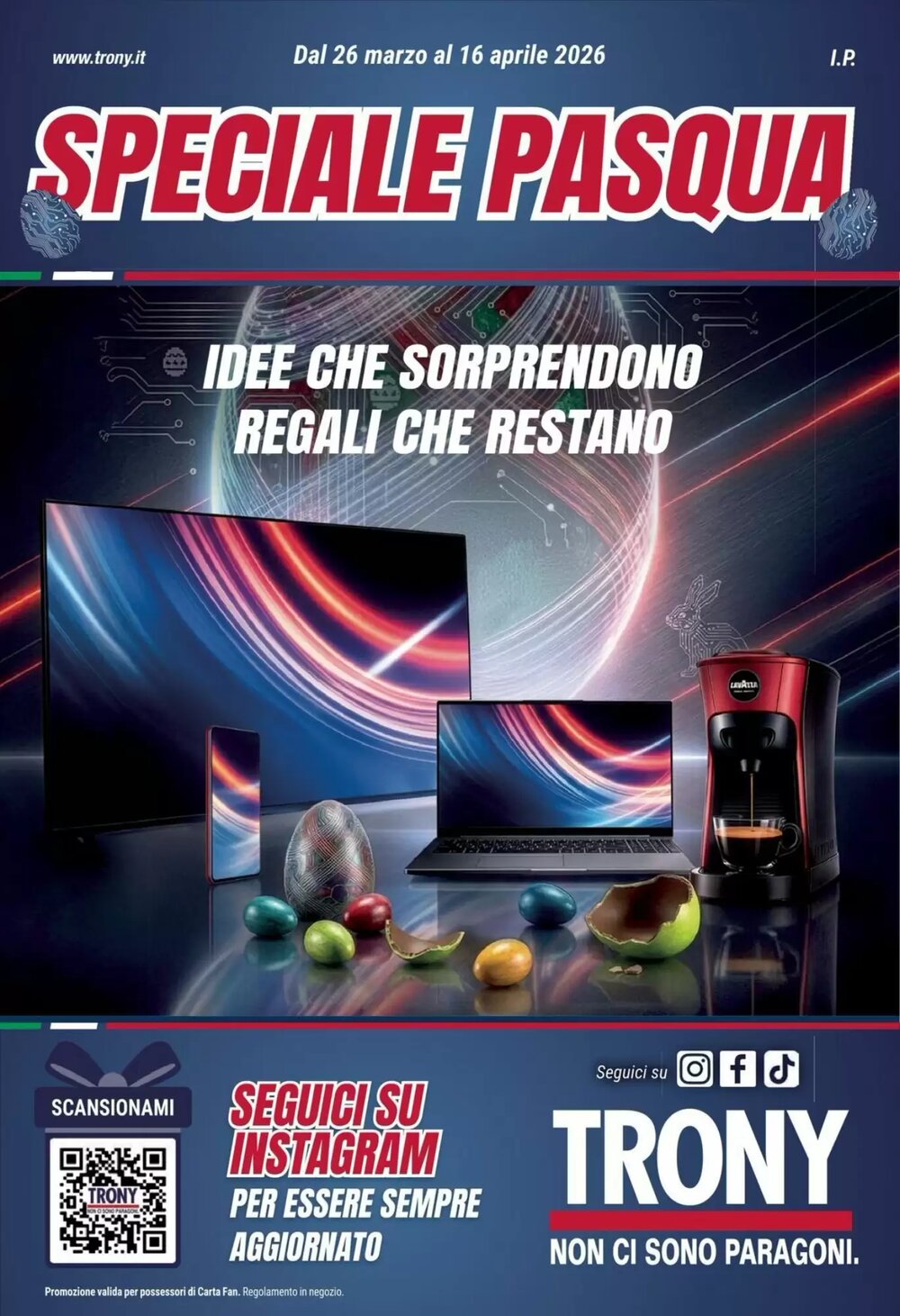 Volantino promozionale Trony  valide dal 26/03/2026 - Pagina 1.