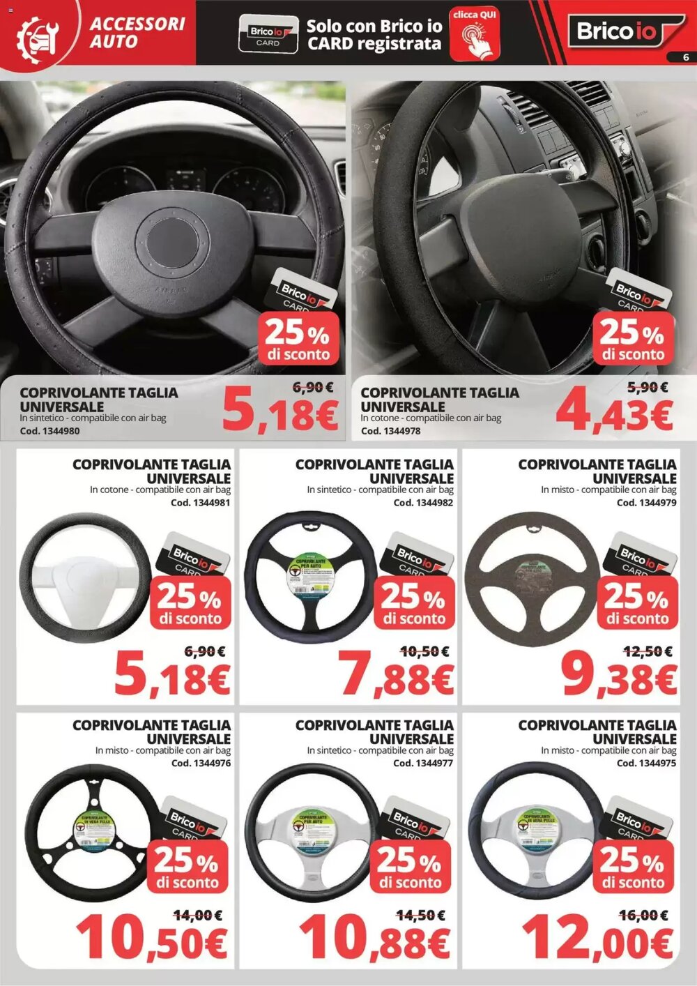 Volantino promozionale Brico Io  valide dal 26/03/2026 - Pagina 6.