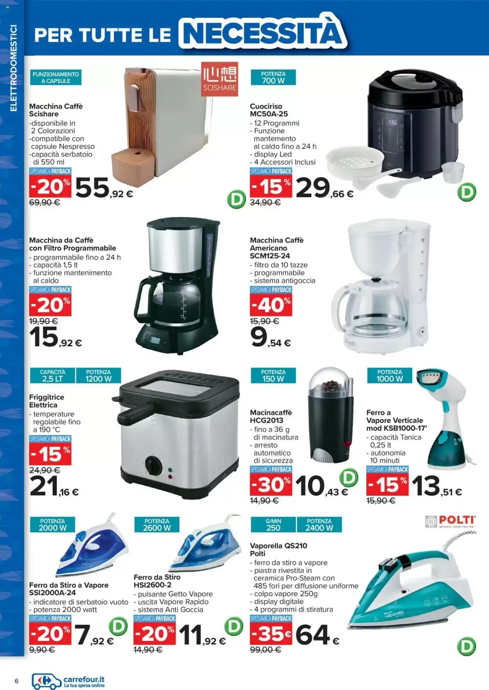 Volantino promozionale Carrefour  valide dal 30/03/2026 - Pagina 6.