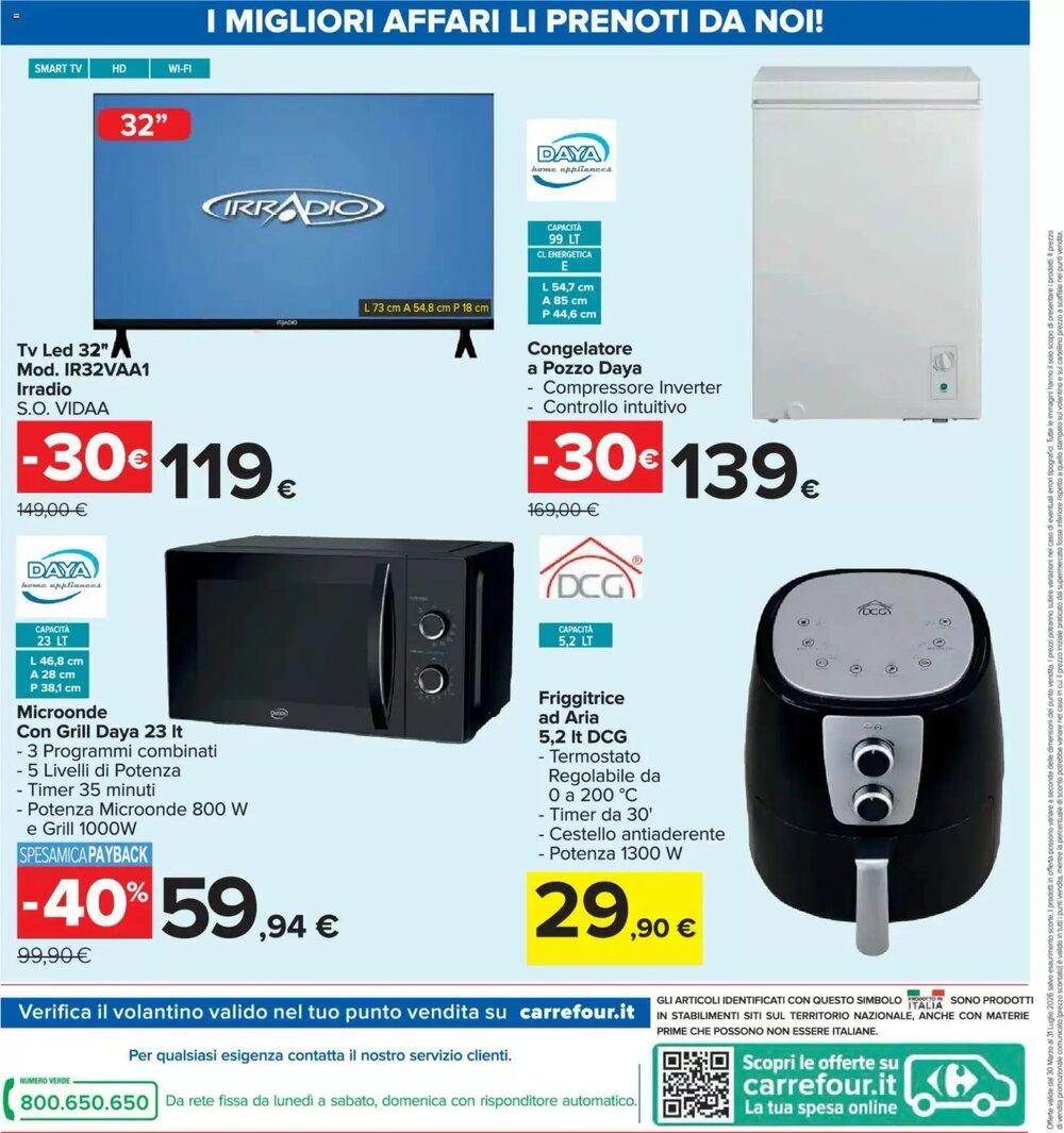 Volantino promozionale Carrefour Market  valide dal 30/03/2026 - Pagina 4.